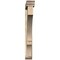 Ekena Millwork Balboa Traditional Rough Sawn Bracket w/ Offset Brace, Douglas Fir, 6"W x 42"D x 48"H BKT0604X42X48BOA01RDF - alternate 3